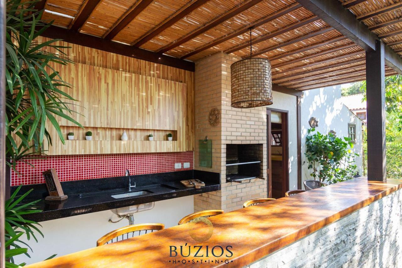 Bz03 Linda Casa 4 Suites E Area Gourmet Privativa Búzios Exterior foto